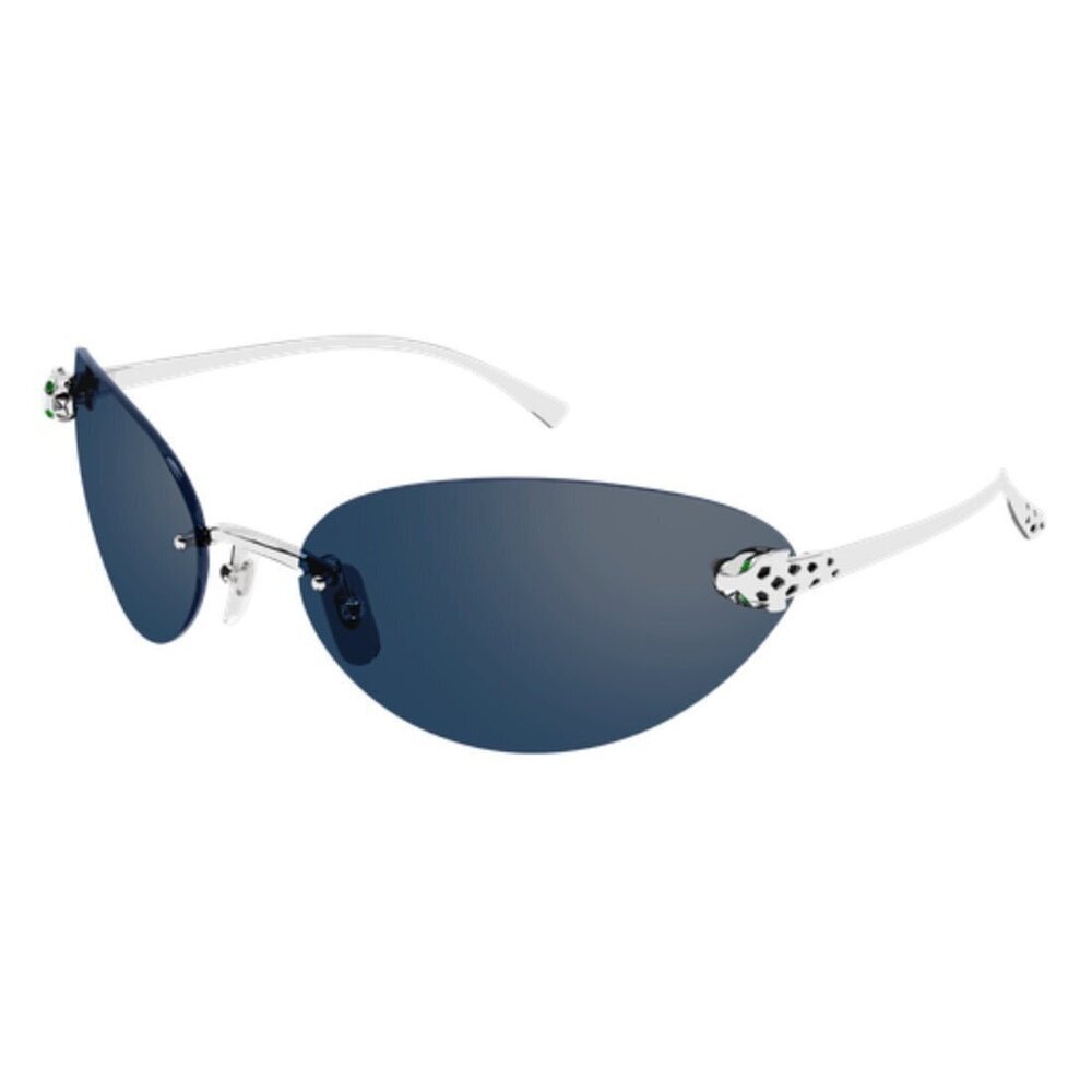 Cartier CT0635S-002 Sunglasses Silver Metal